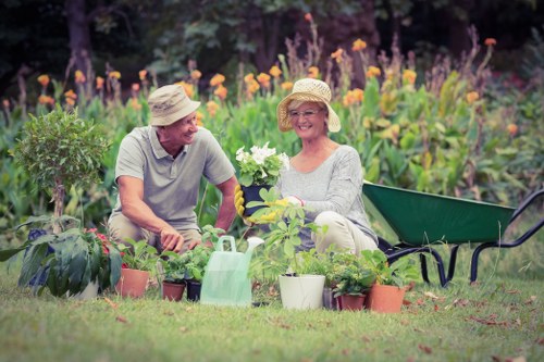 Inspection of gardening supplier paperwork during an audit